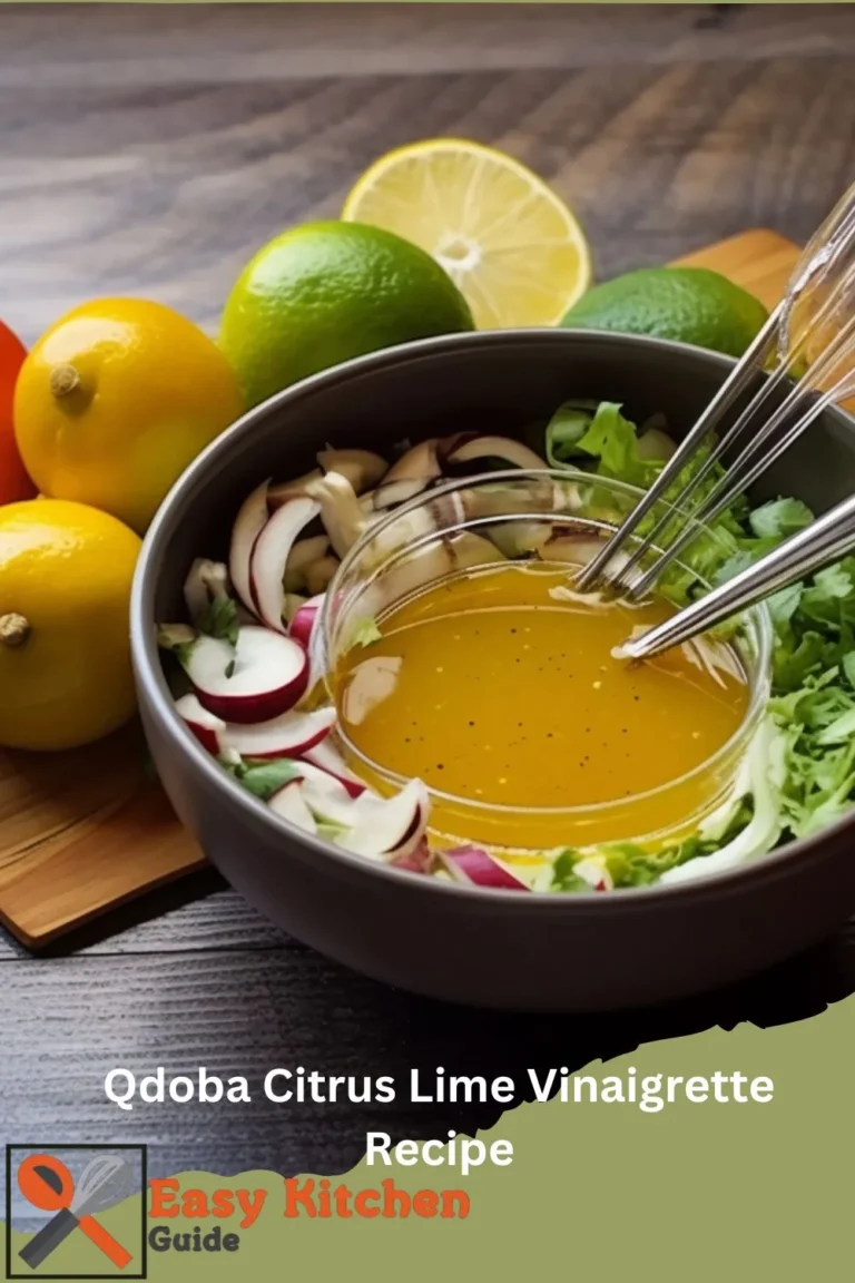 Qdoba Citrus Lime Vinaigrette Recipe