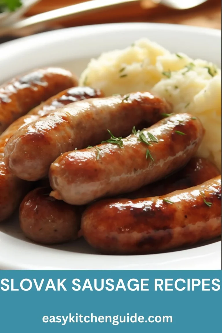 Slovak Sausage Recipes