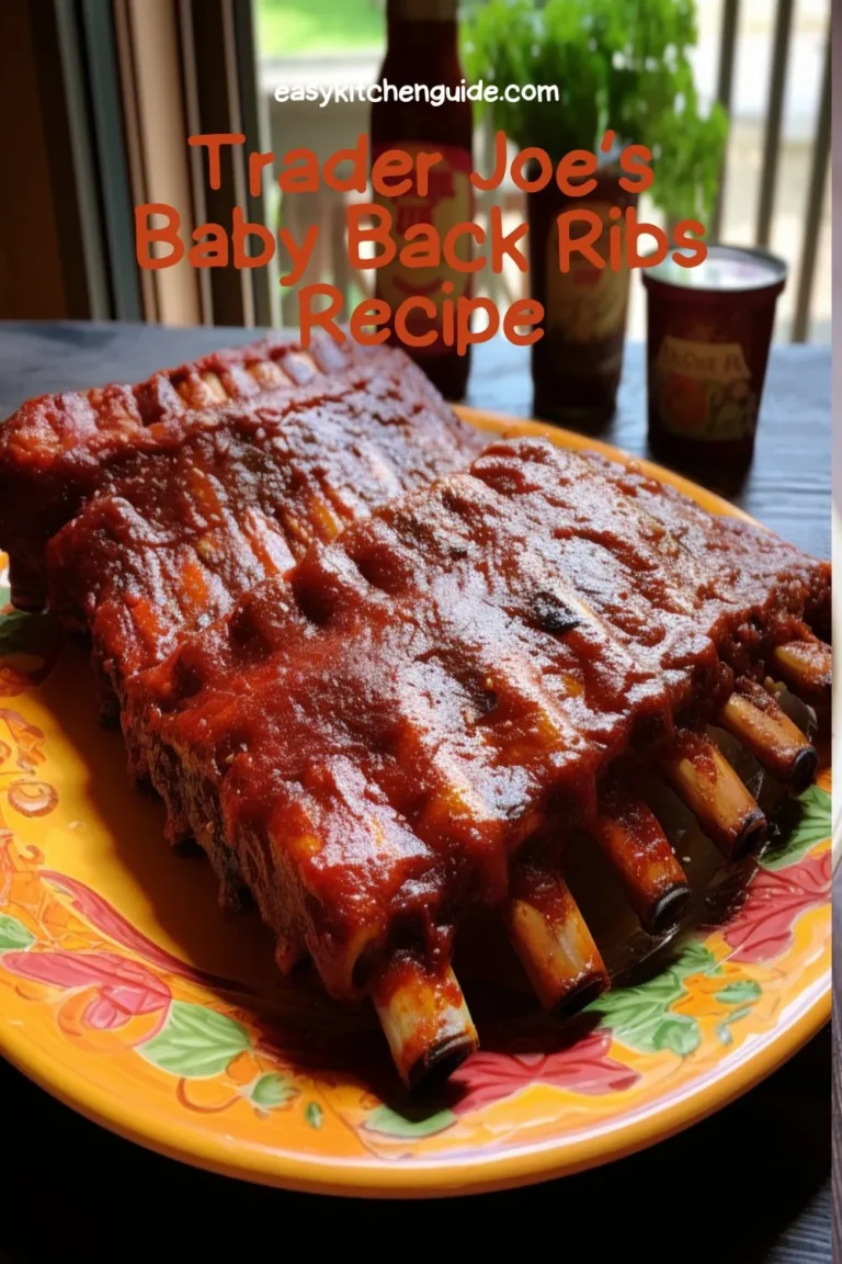 Trader Joe’s Baby Back Ribs Recipe