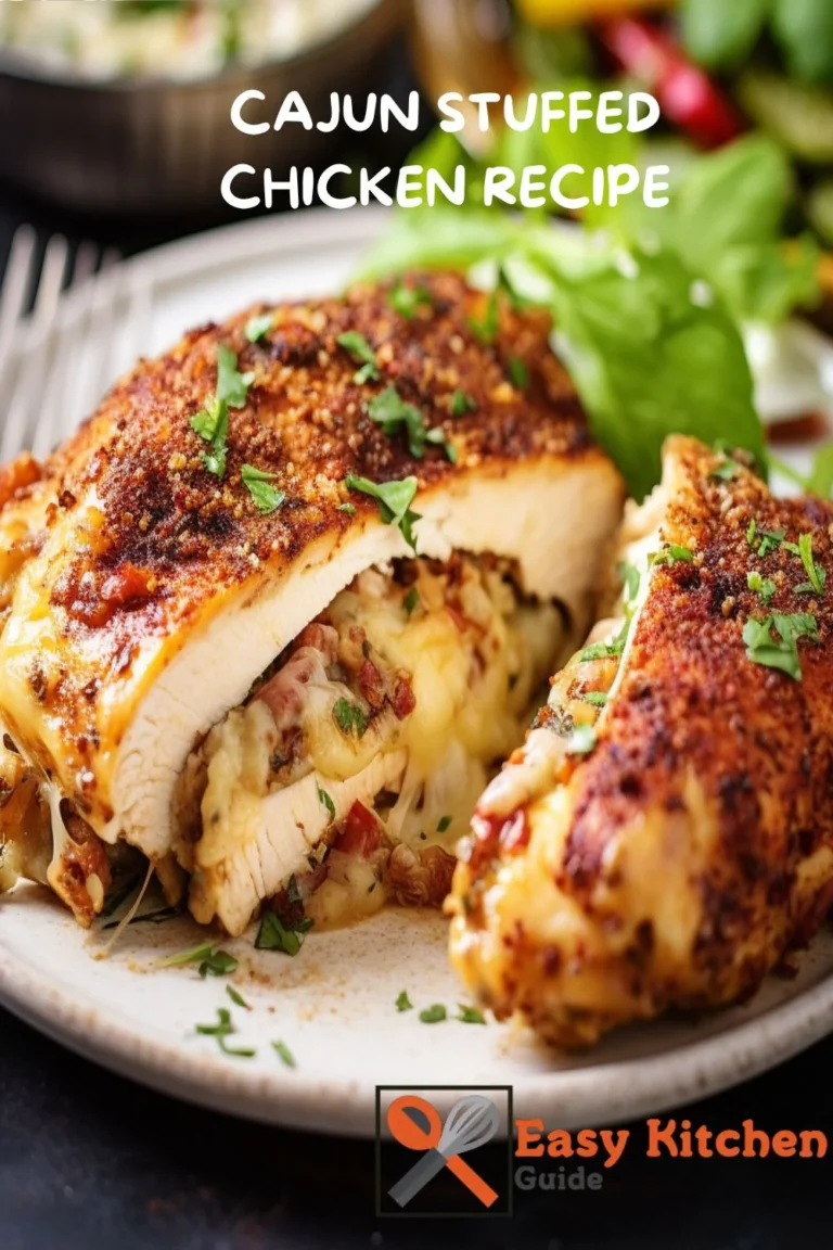 Cajun Stuffed Chicken Recipe