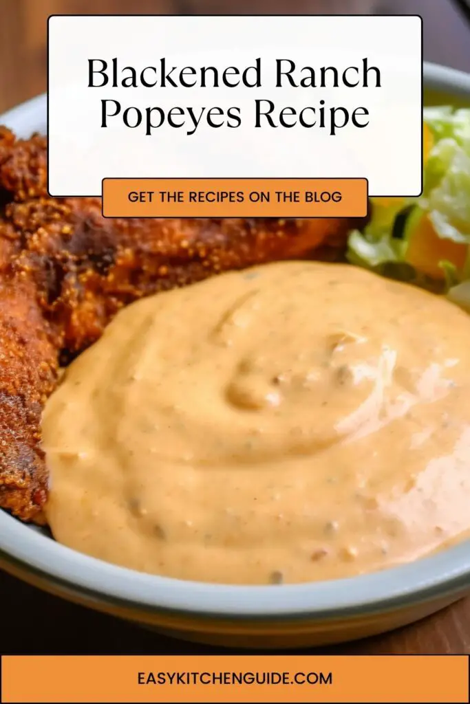 Blackened Ranch Popeyes Recipe