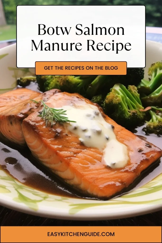 Botw Salmon Manure Recipe