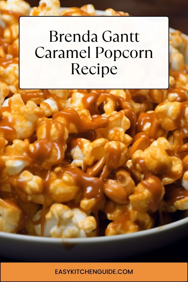 Brenda Gantt Caramel Popcorn Recipe