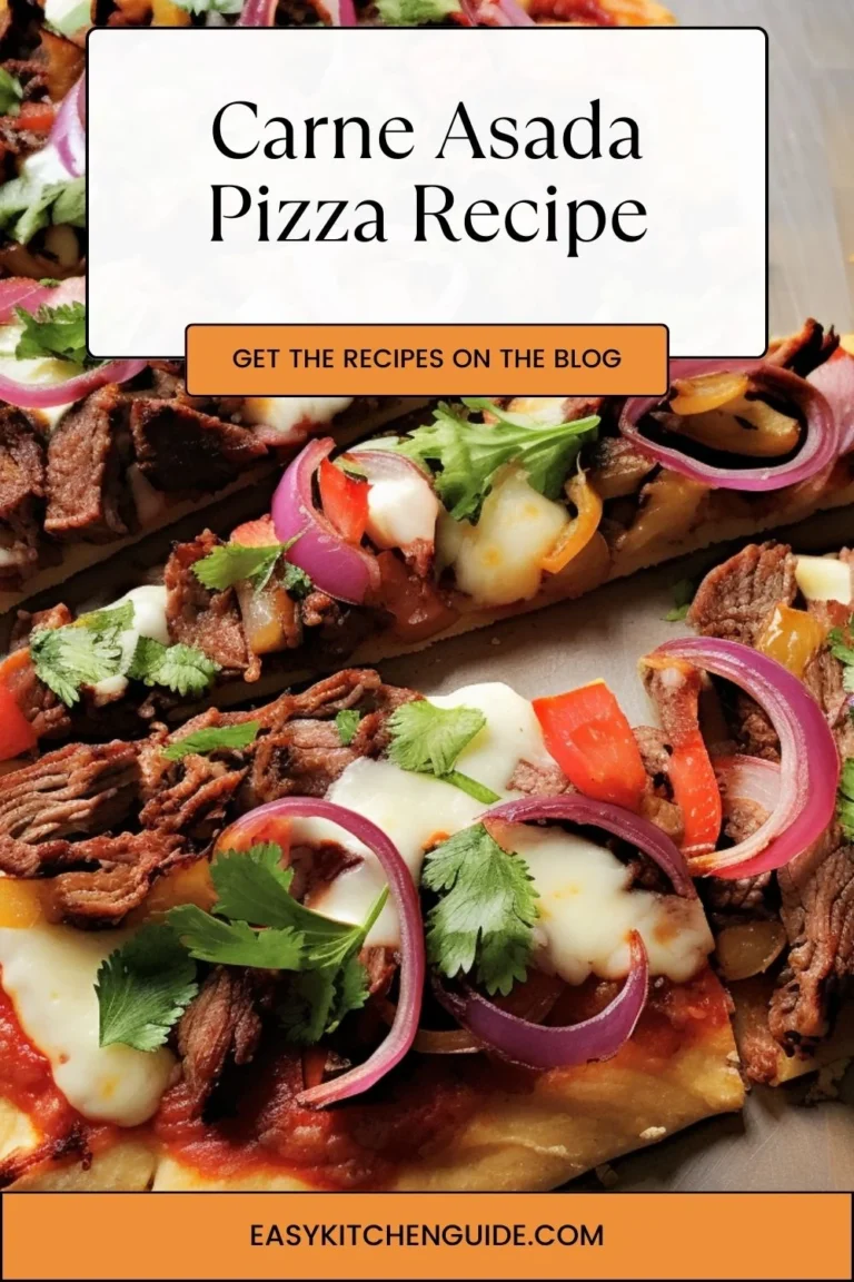 Carne Asada Pizza Recipe