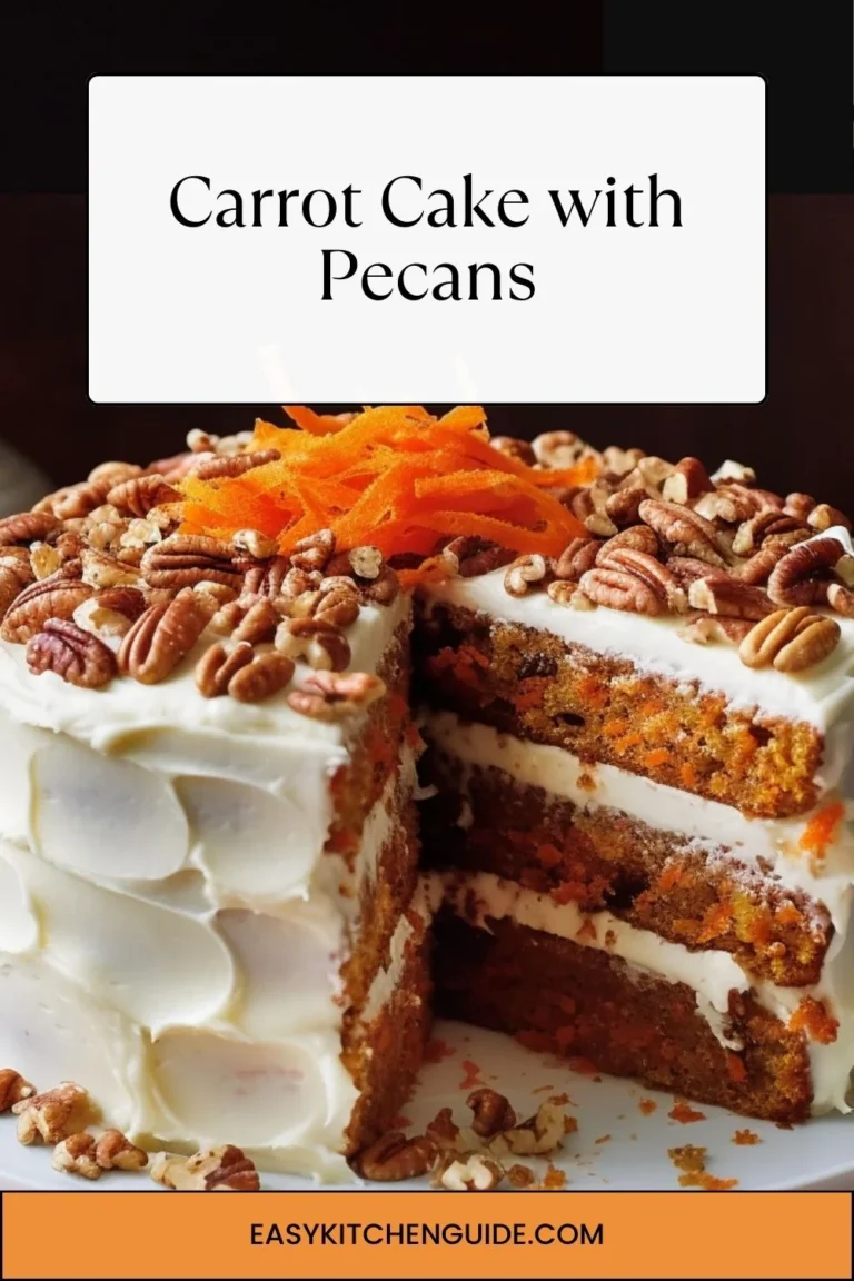 Carrot Cake with Pecans