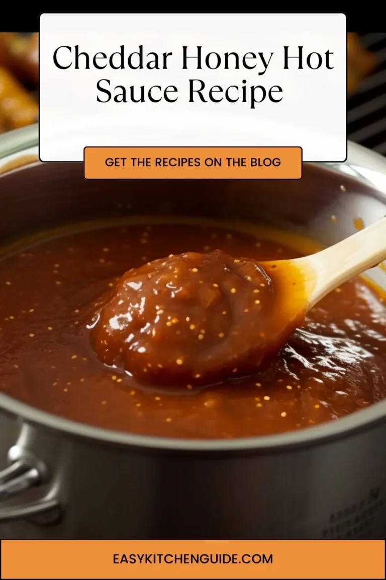 Cheddar Honey Hot Sauce Recipe