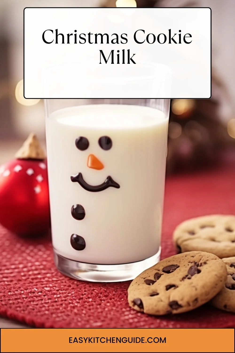 Christmas Cookie Milk