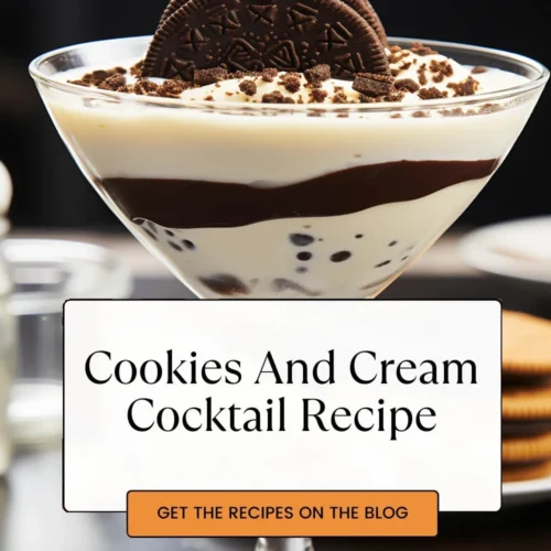 Cookies And Cream Cocktail Recipe