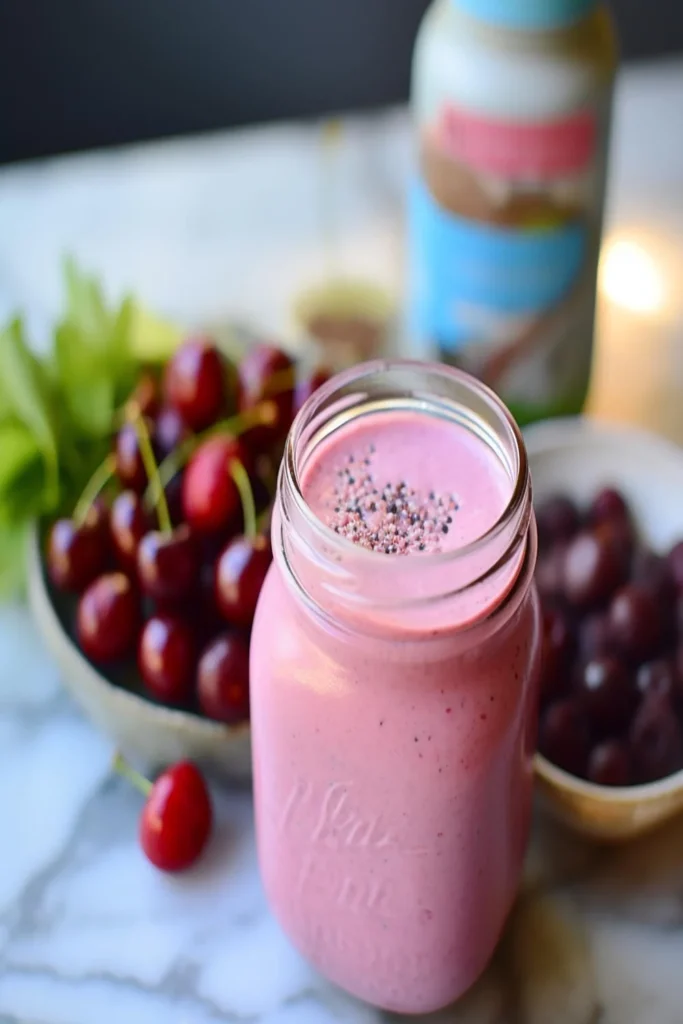 Copycat Tart Cherry Kefir Smoothie