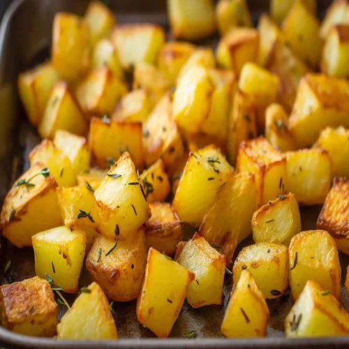 Crispy Potato Cubes Recipe Easy Kitchen Guide Crispy Potato Cubes Recipe Easy Kitchen Guide
