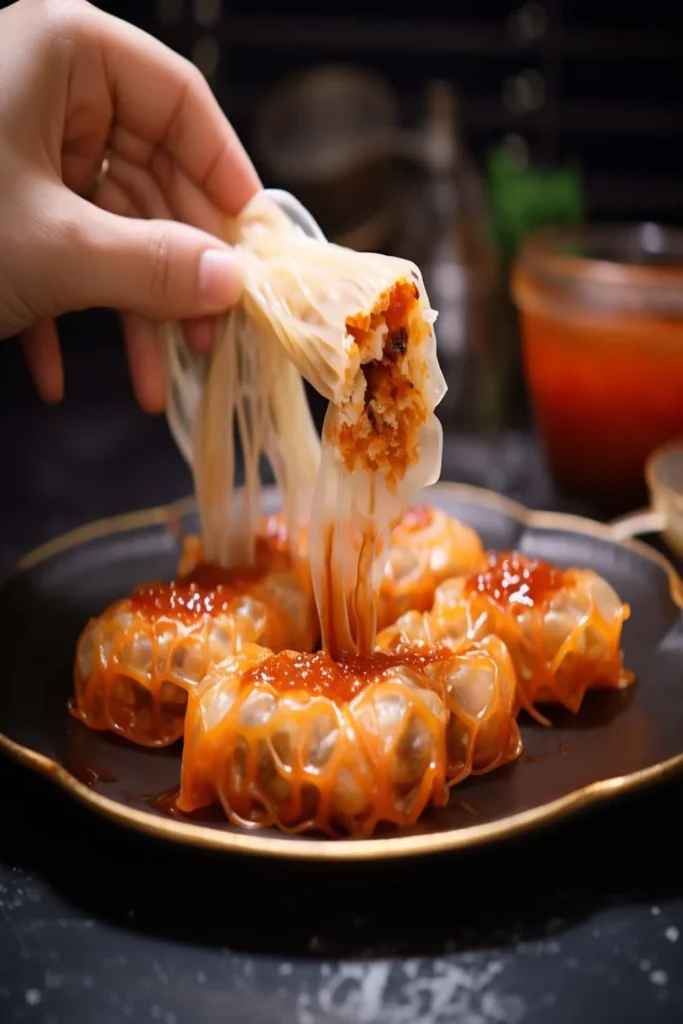 Fire Noodle Rice Paper Dumplings Copycat Recipe