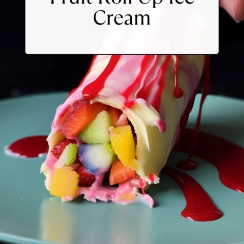 Fruit Roll Up Ice Cream