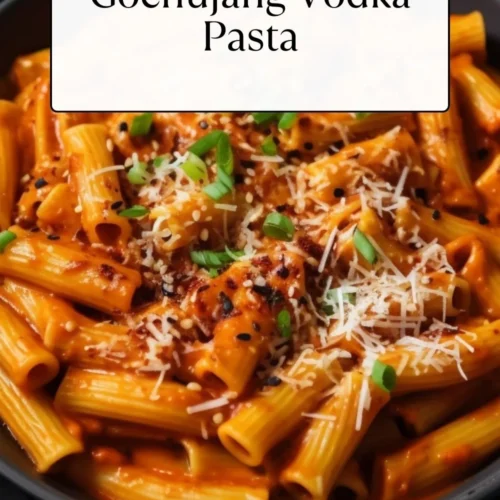 Gochujang Vodka Pasta