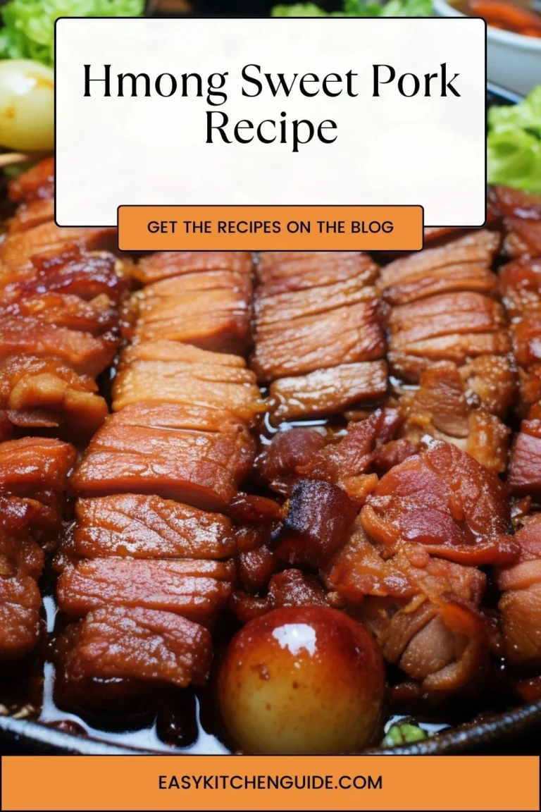 Hmong Sweet Pork Recipe