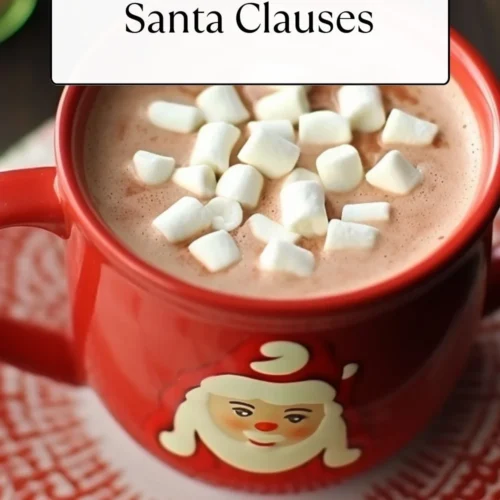Hot Cocoa Recipe Inspired by the Santa Clauses