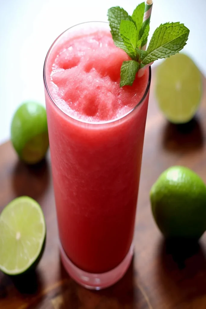 How TO Make Tropical Smoothie Watermelon Mojito