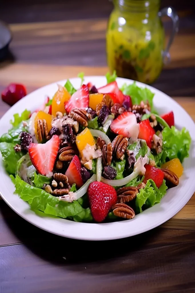 How to Make Longhorn Strawberry Pecan Salad