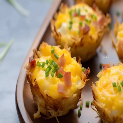 How to Make Scrambled Egg Hash Brown Cups