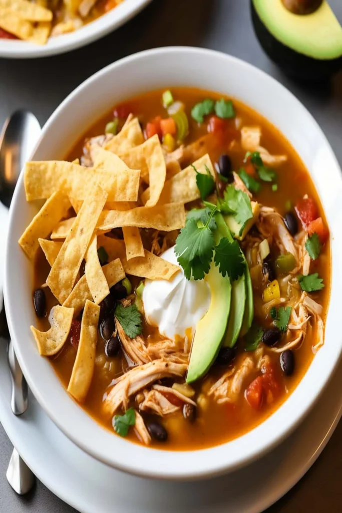 How to Make Yard House Chicken Tortilla Soup