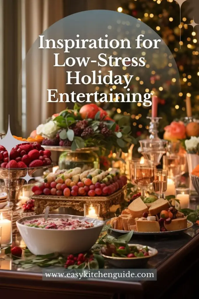 Inspiration for Low-Stress Holiday Entertaining