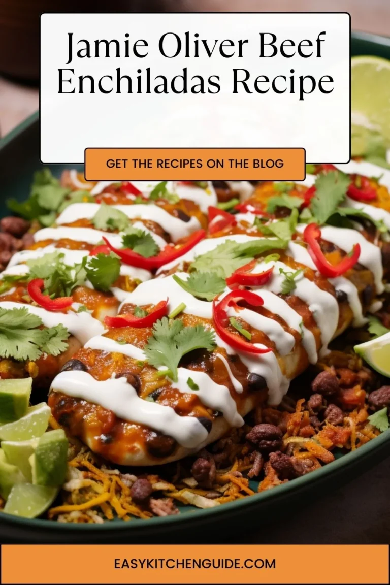 Jamie Oliver Beef Enchiladas Recipe