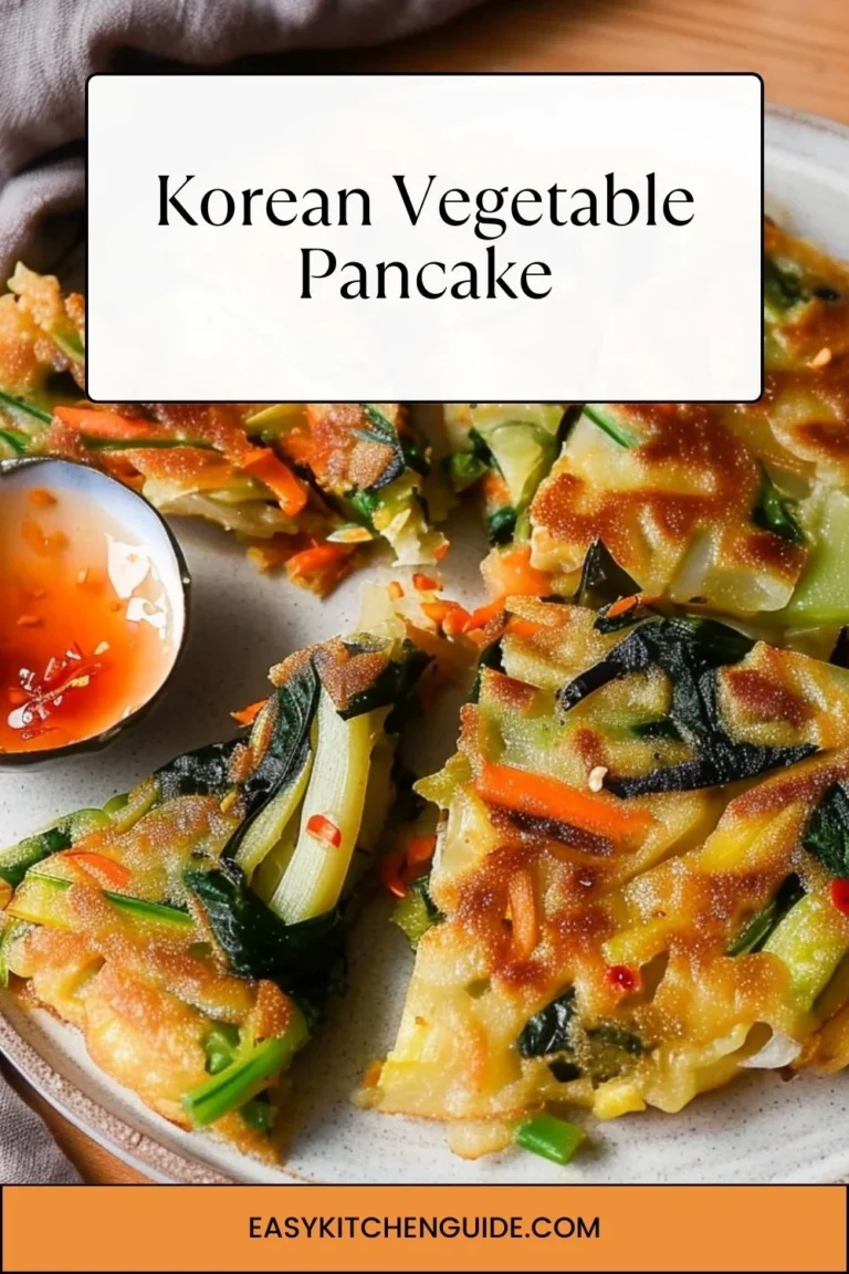 Korean Vegetable Pancake