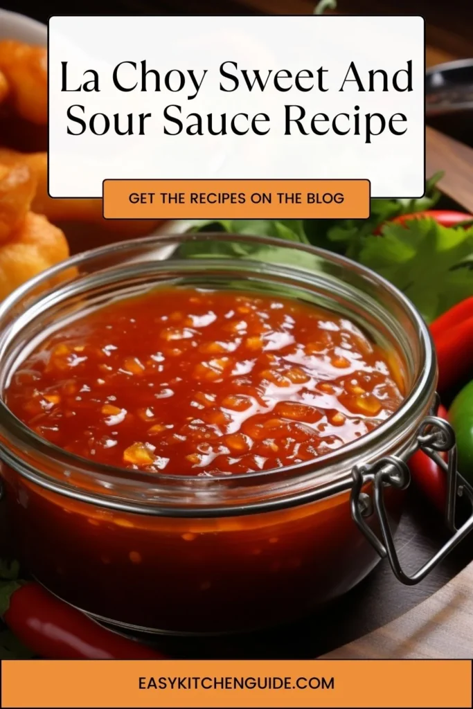 La Choy Sweet And Sour Sauce Recipe