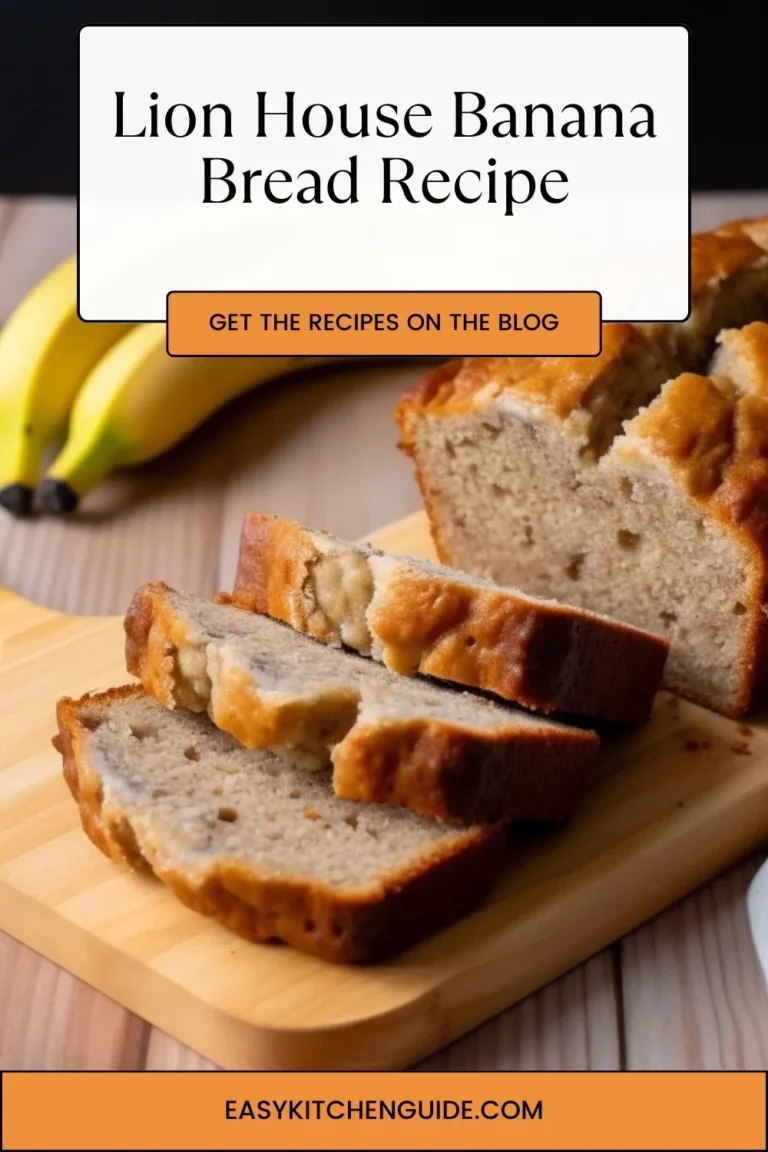 Lion House Banana Bread Recipe