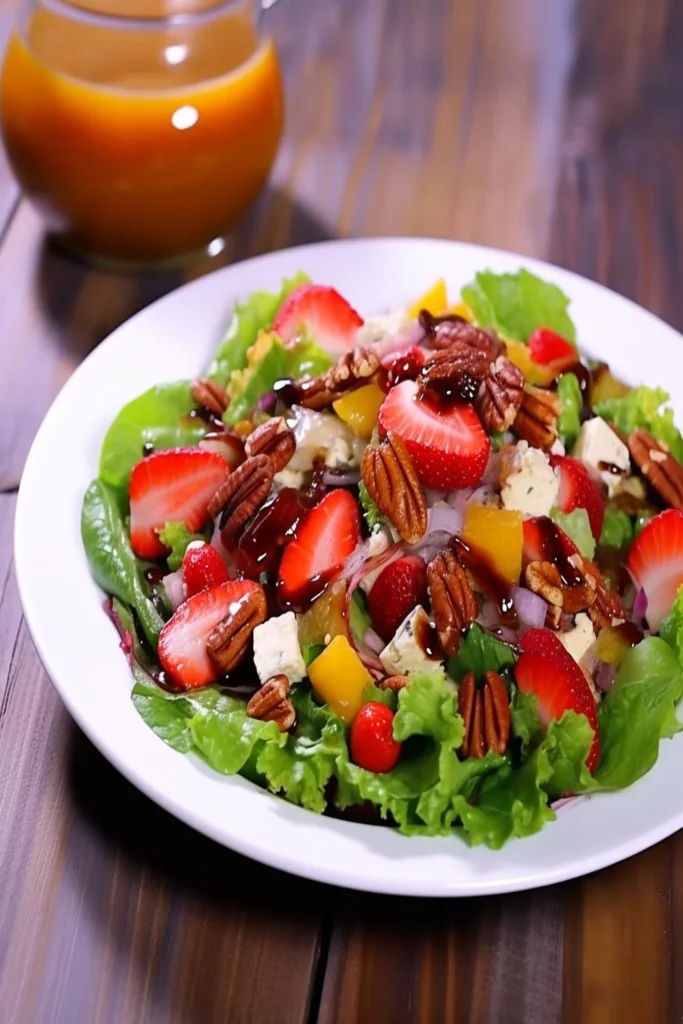 Longhorn Strawberry Pecan Salad Copycat Recipe