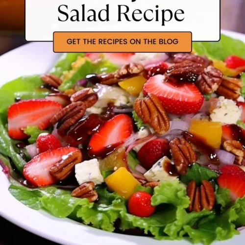 Longhorn Strawberry Pecan Salad Recipe