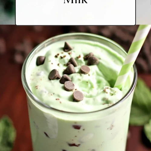 Mint Chocolate Chip Milk