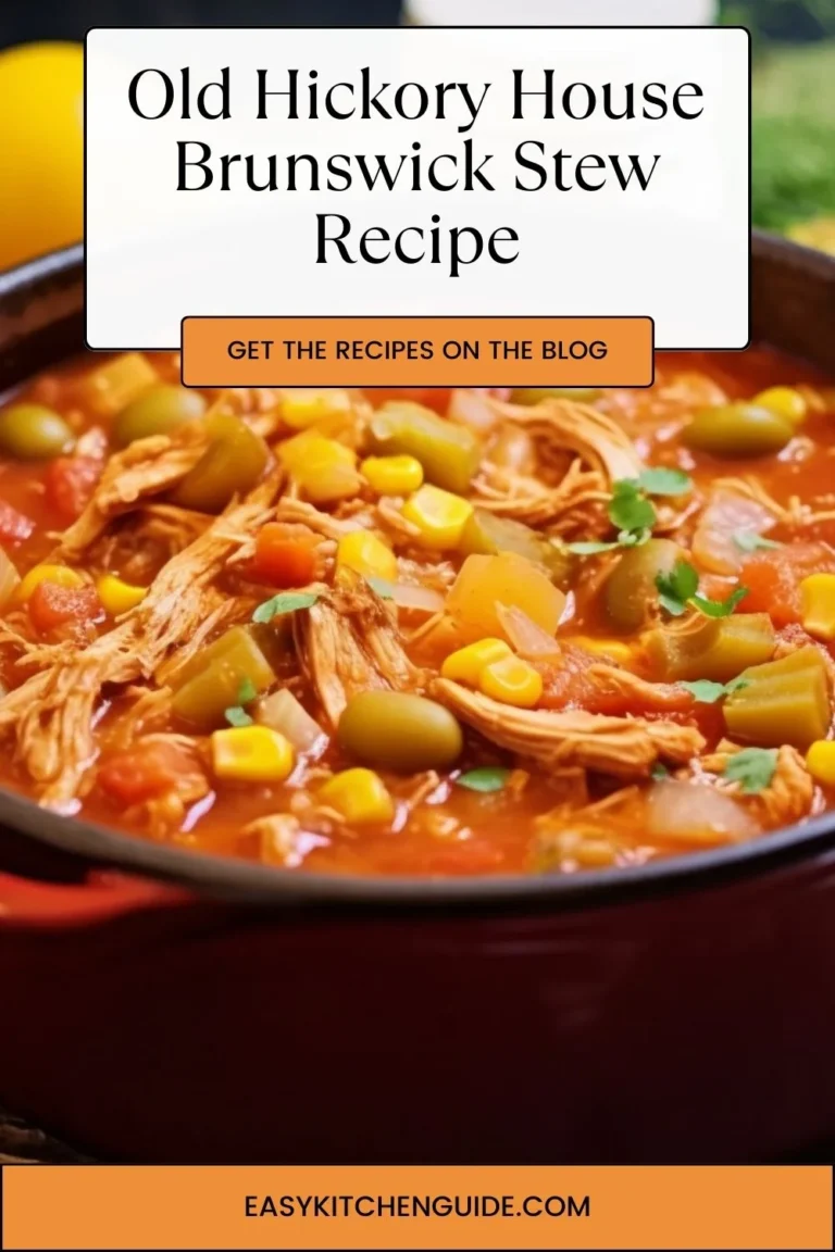 Old Hickory House Brunswick Stew Recipe