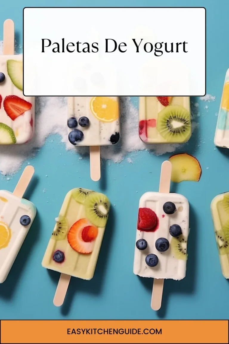 Paletas De Yogurt