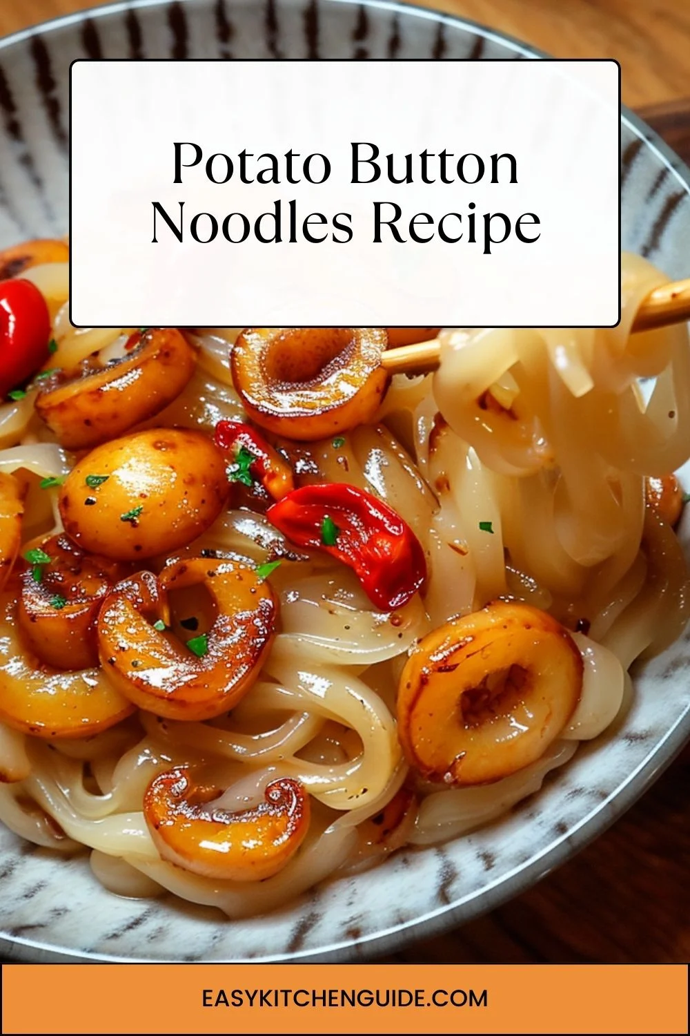 Potato Button Noodles Recipe