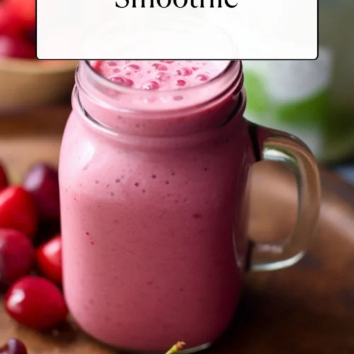 Tart Cherry Kefir Smoothie