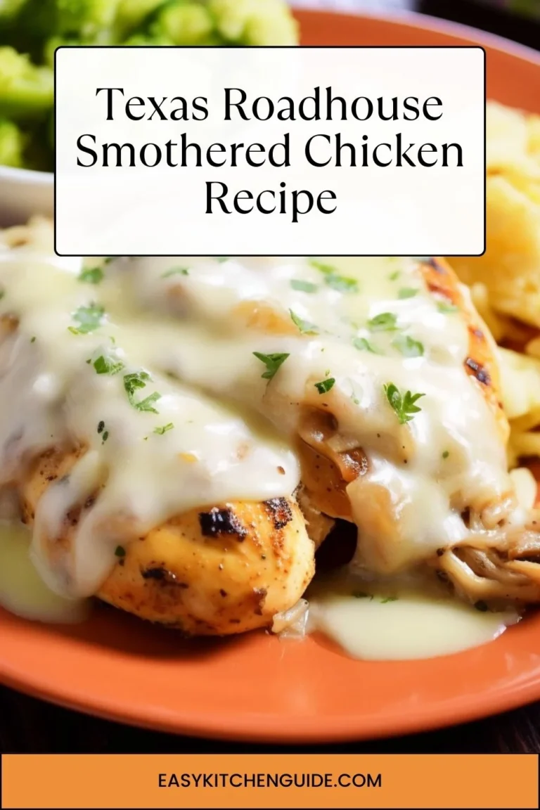 Texas Roadhouse Smothered Chicken Recipe