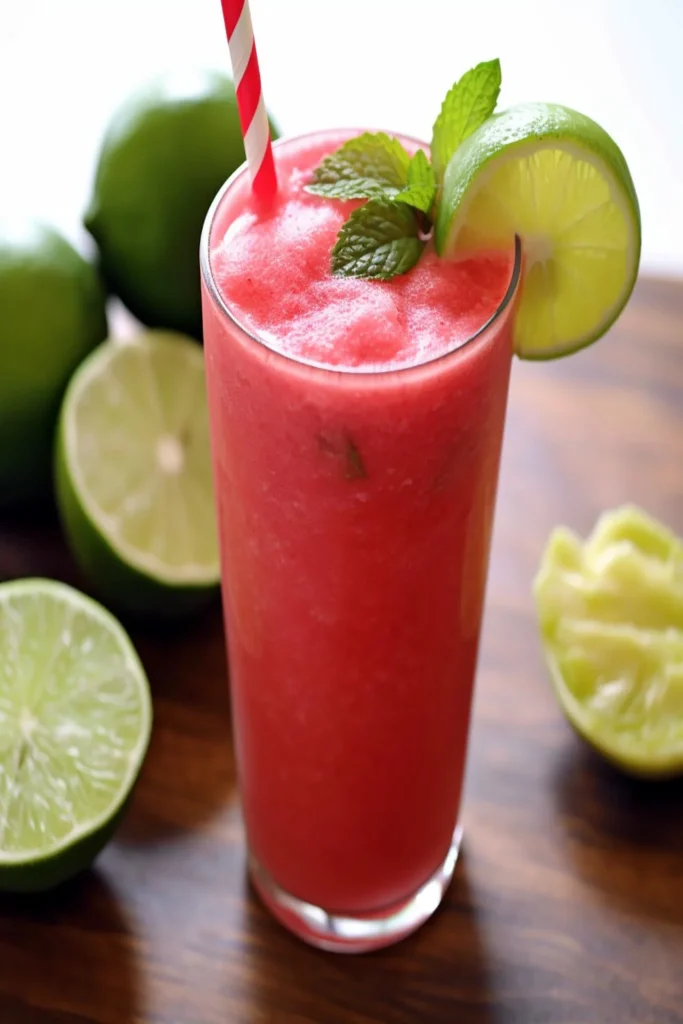 Tropical Smoothie Watermelon Mojito Copycat Recipe