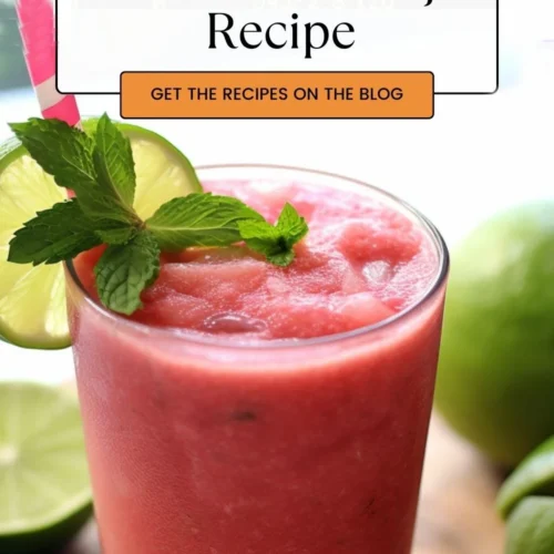 Tropical Smoothie Watermelon Mojito Recipe