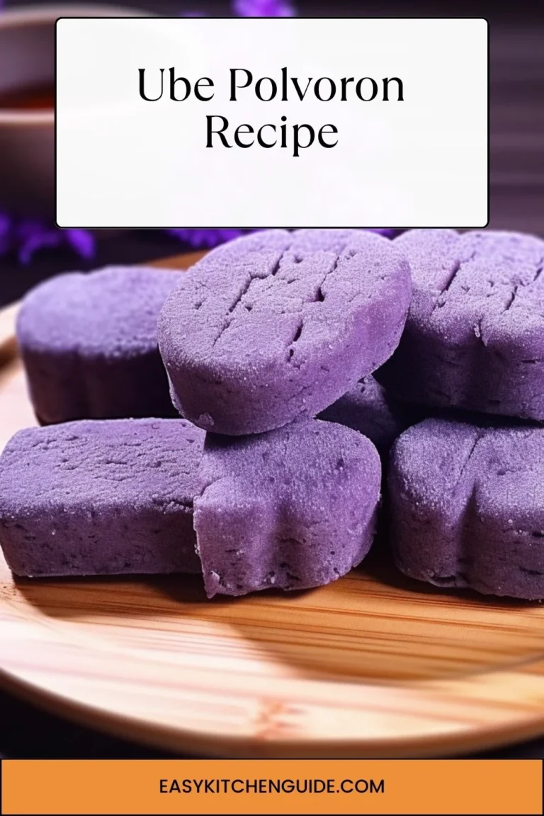 Ube Polvoron Recipe