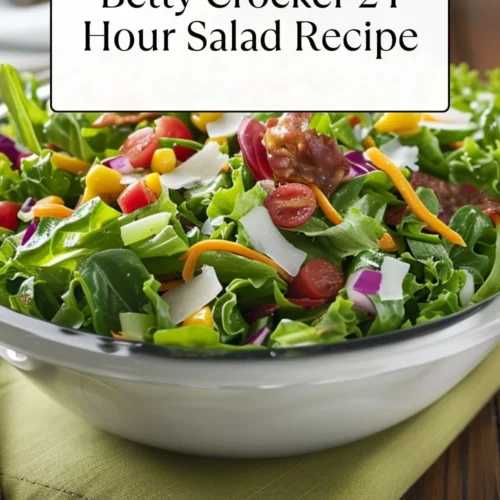 Betty Crocker 24 Hour Salad Recipe