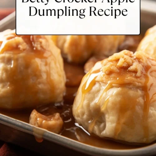 Betty Crocker Apple Dumpling Recipe