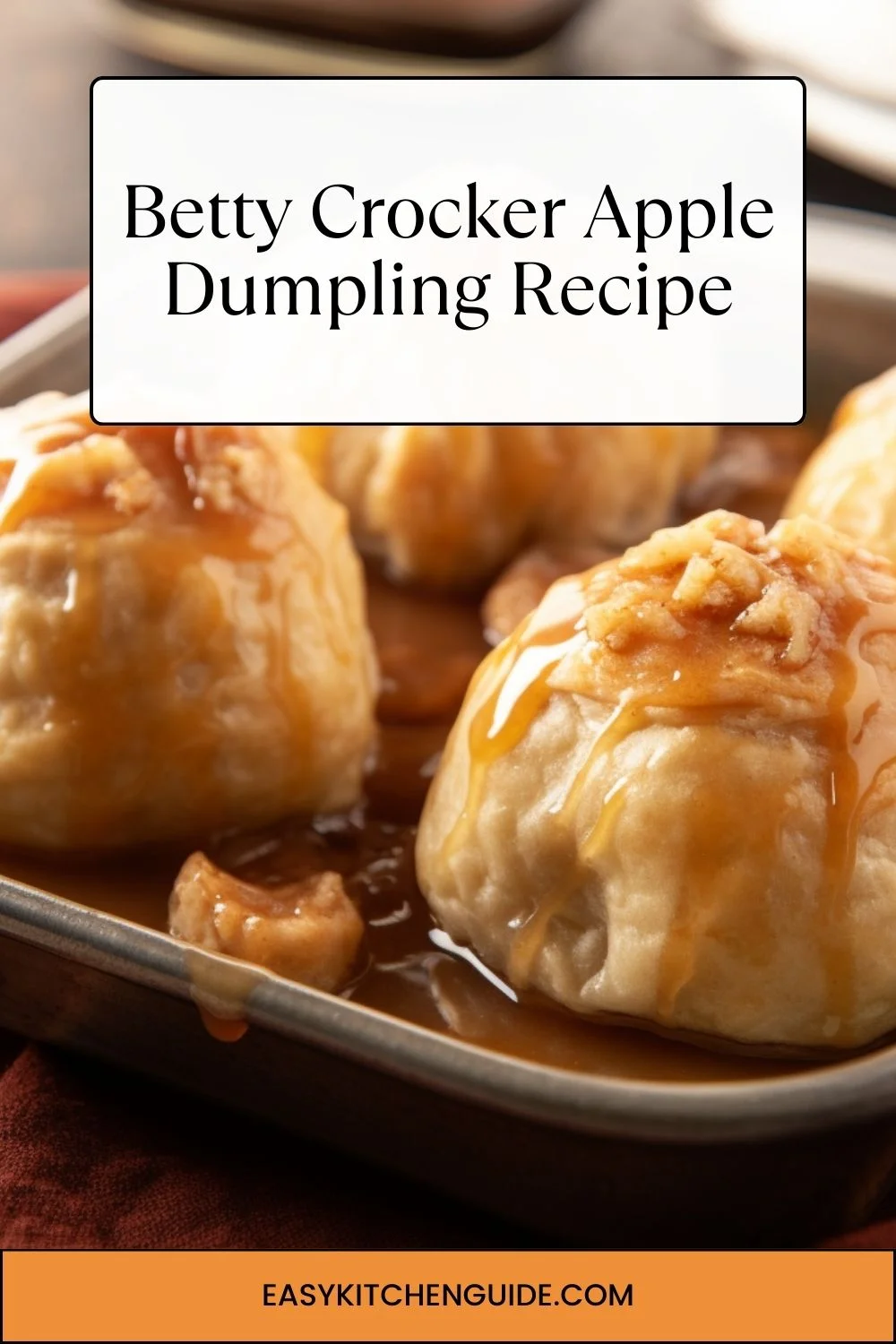 Betty Crocker Apple Dumpling Recipe