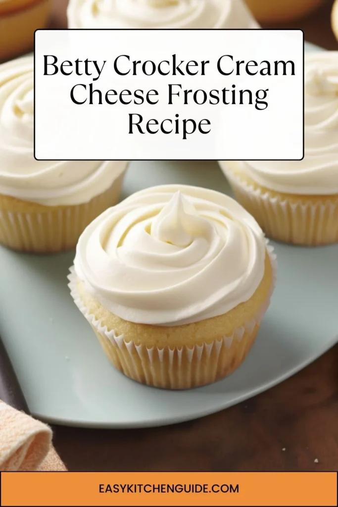 Betty Crocker Cream Cheese Frosting Recipe