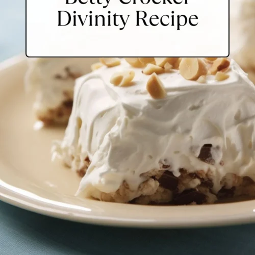 Betty Crocker Divinity Recipe