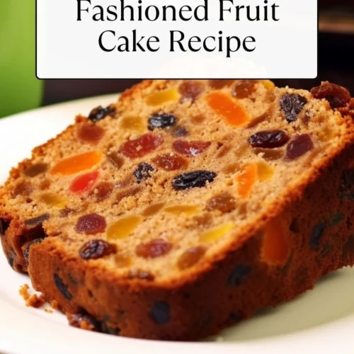 Betty Crocker Old Fashioned Fruit Cake Recipe