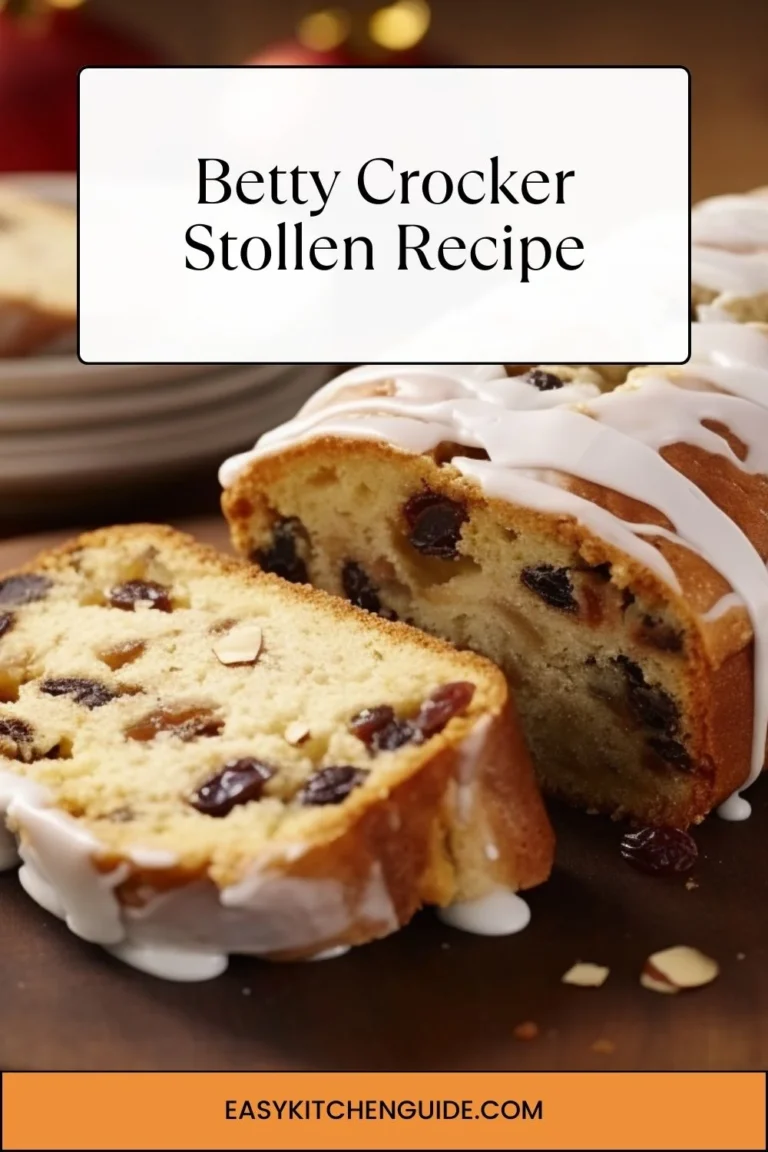 Betty Crocker Stollen Recipe