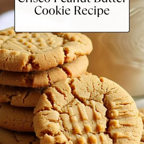 Crisco Peanut Butter Cookie Recipe