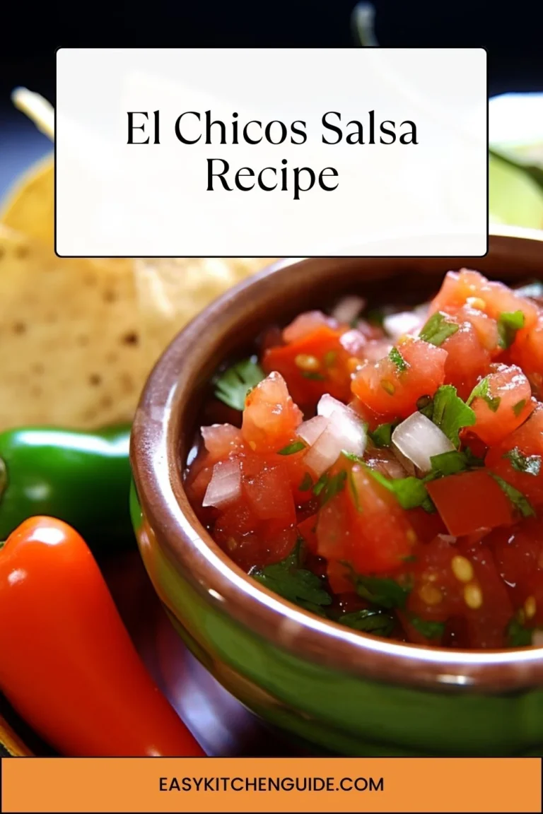 El Chicos Salsa Recipe