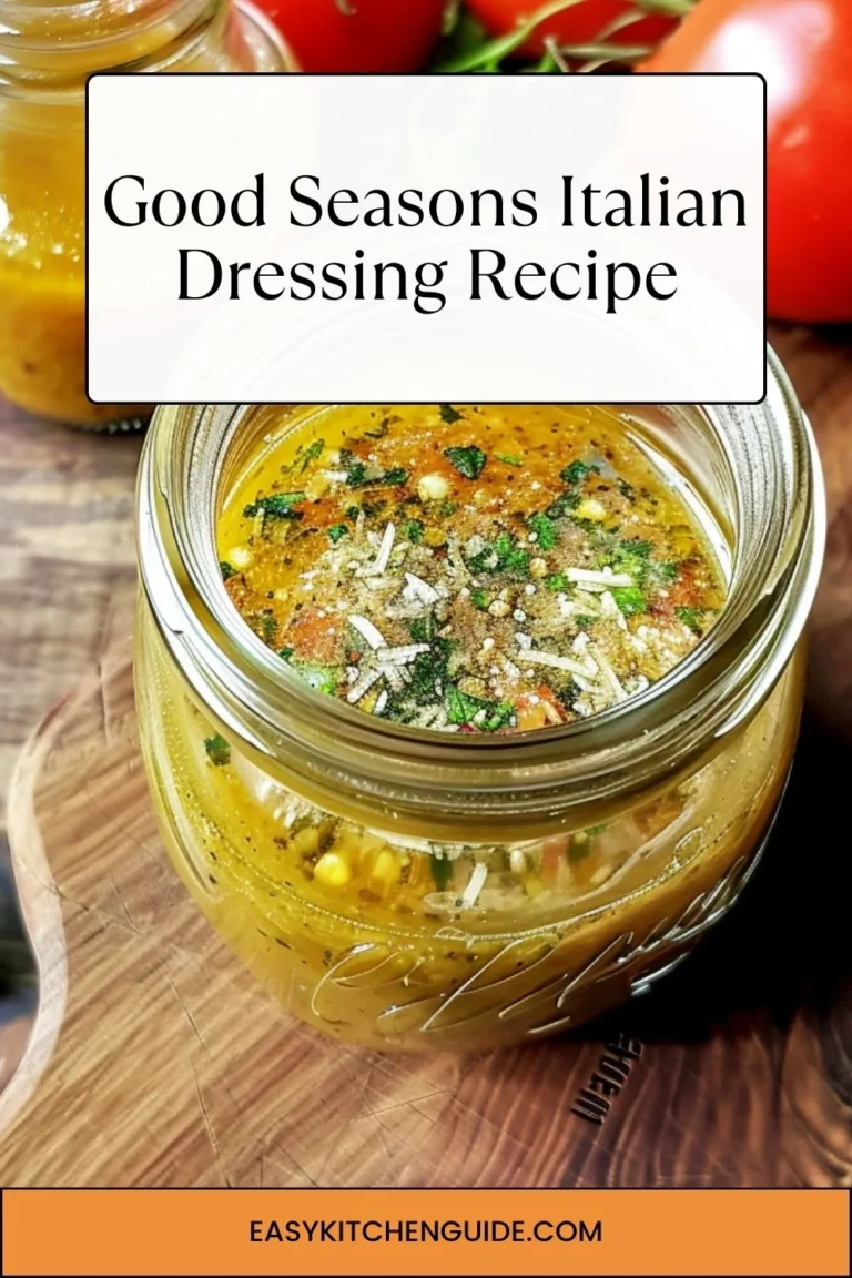 Good Seasons Italian Dressing Recipe