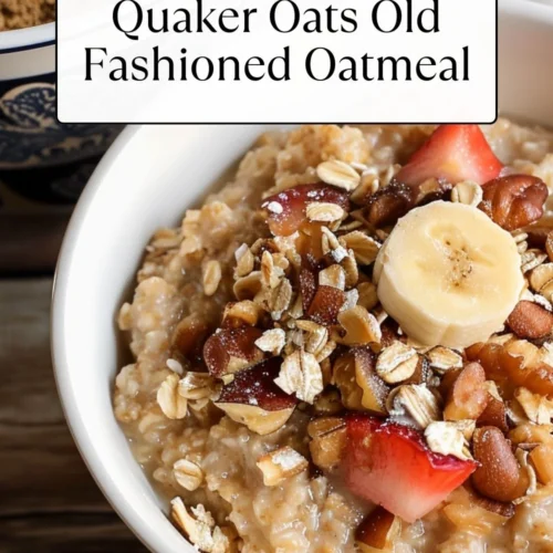 How To Make Quaker Oats Old Fashioned Oatmeal